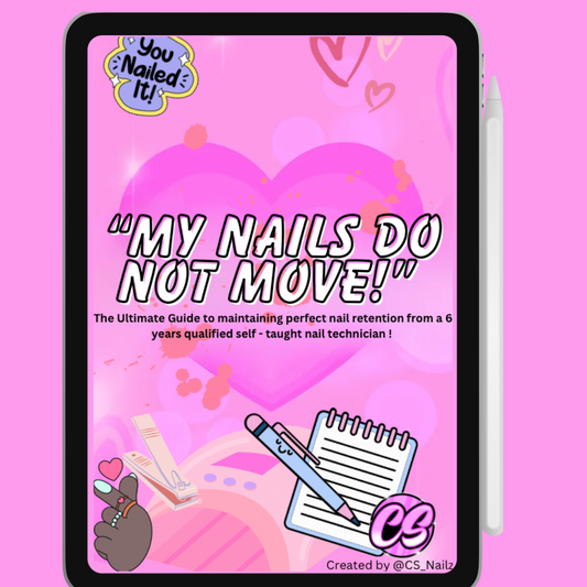 “MY NAILS DO NOT MOVE” E-Book