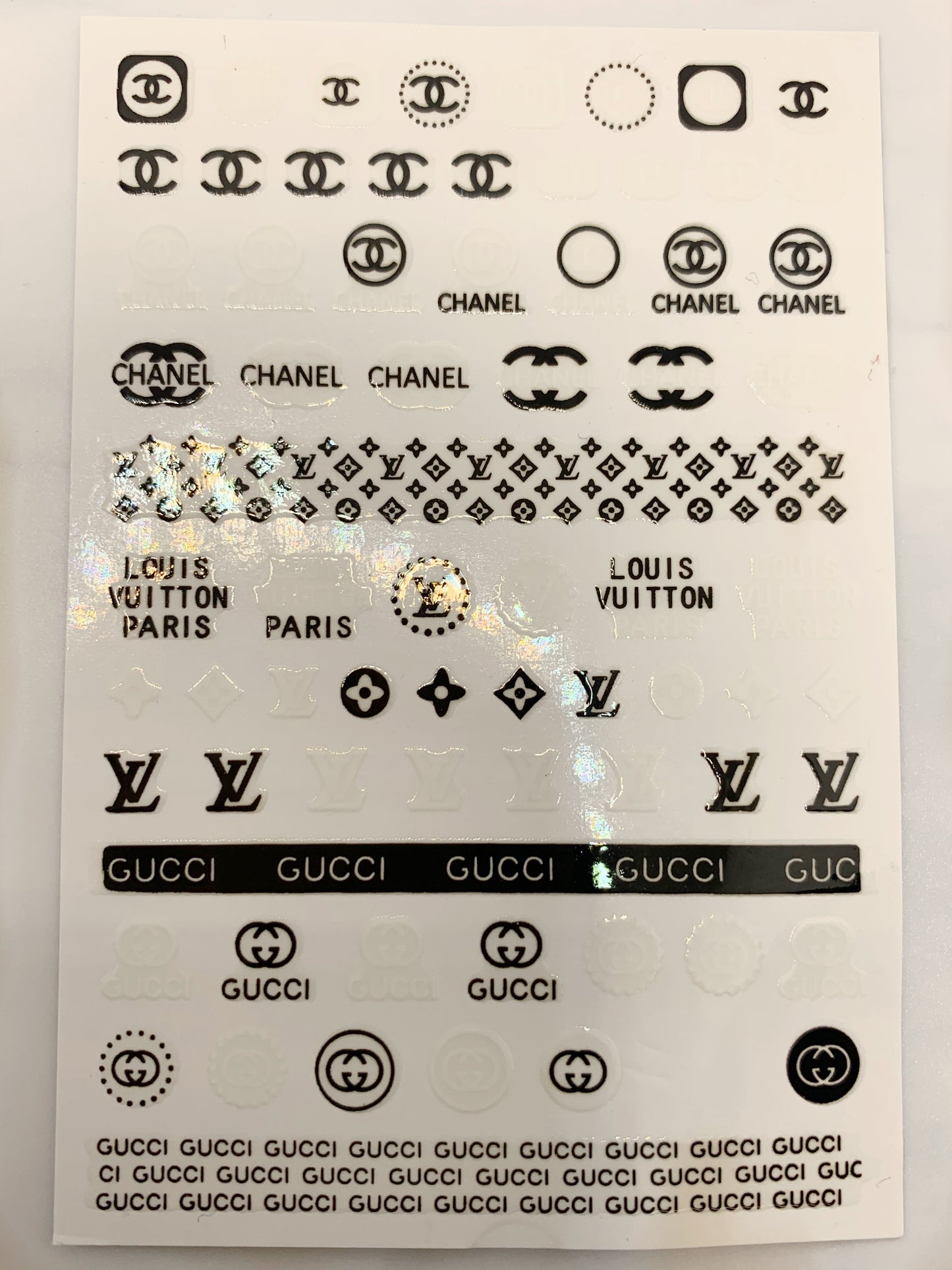 Designer mix stickers