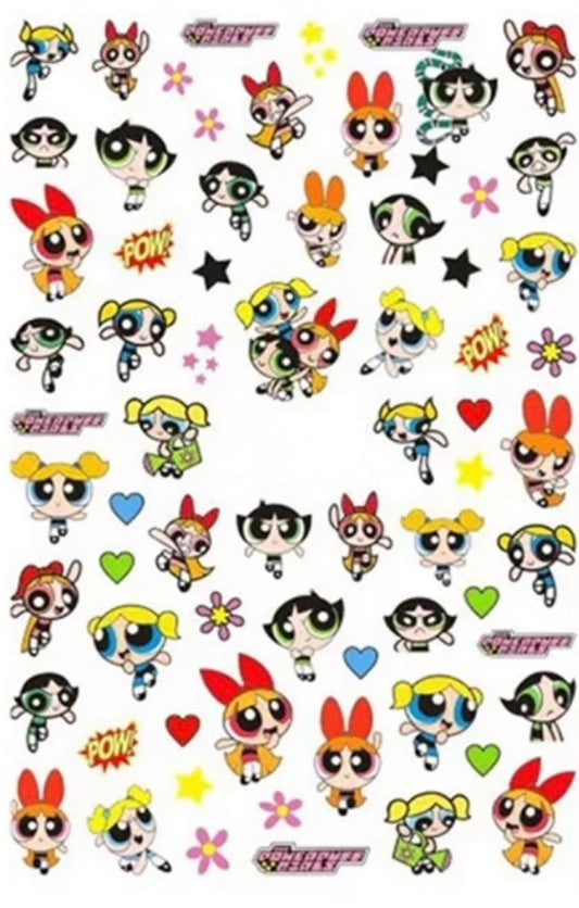 Powerpuff stickers