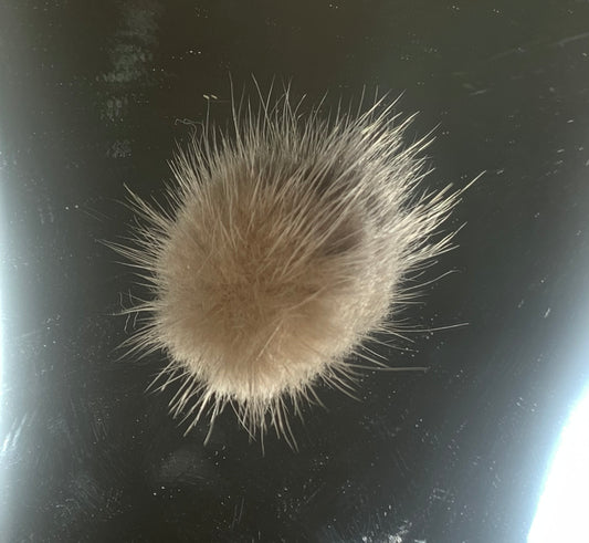 Brown Magnetic Pom Pom