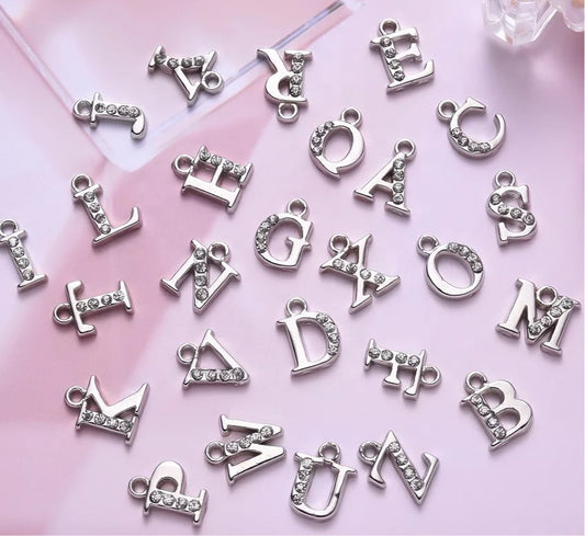 Letter dangle charms